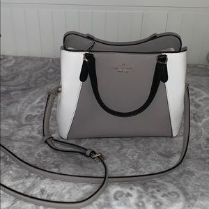 Black white and grey Kate spade bag !